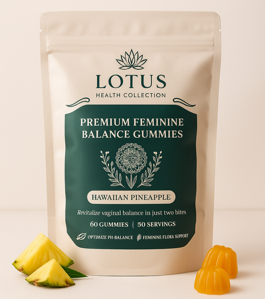 Lotus Health Sweet & Sour Pineapple pH Gummies